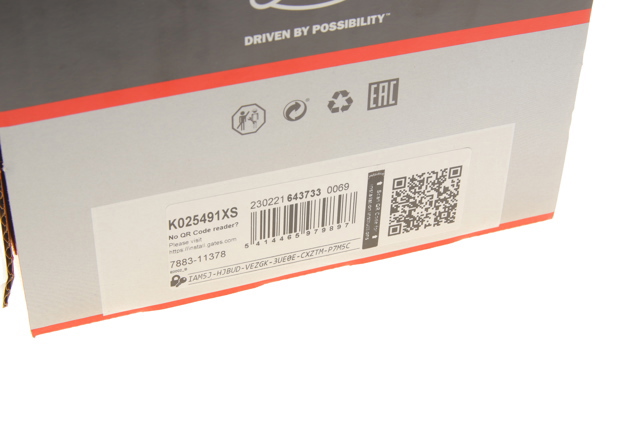 Ремкомплект ГРМ K025491XS GATES