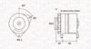 Генератор MQA560 MAGNETI MARELLI