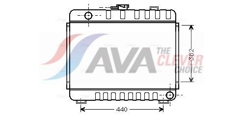 Радіатор MS2045 AVA