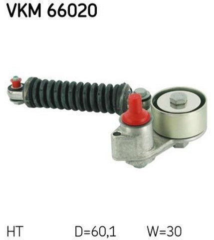 Натяжна планка поліклинового ременя VKM66020 SKF