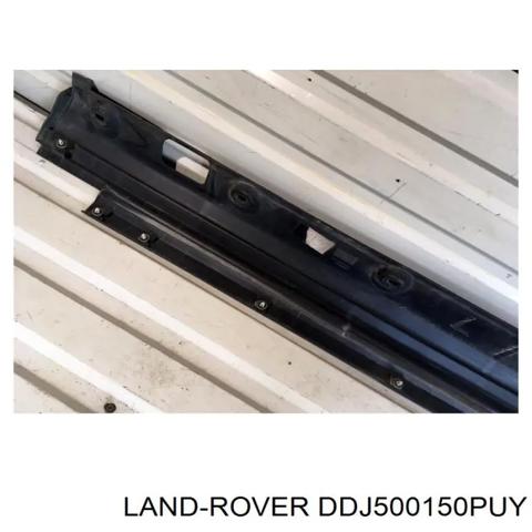 Накладка зовнішня (молдинг) порога, лівий DDJ500150PUY LAND ROVER