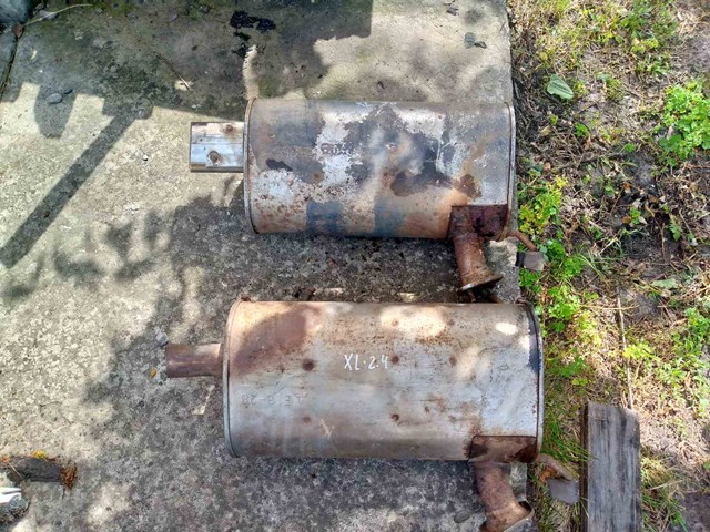Глушник вихлопних газів кінцевий 1571A622 MITSUBISHI