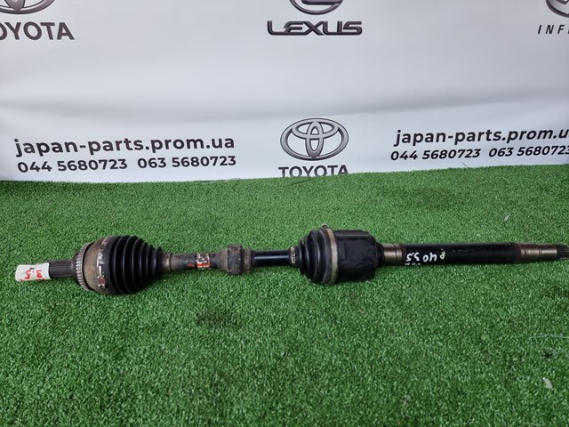 Піввісь передня, права 434100W180 TOYOTA