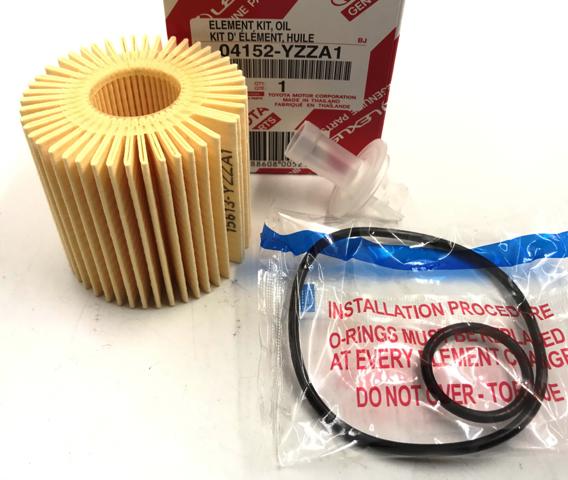 Фільтр масляний, оригінал, toyota avalon, camry, lexus gs 2005-2011 oem 04152-yzza1