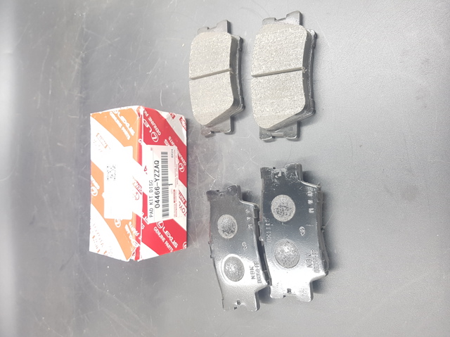 Колодки на гальмо задній дисковий 04466YZZAQ TOYOTA