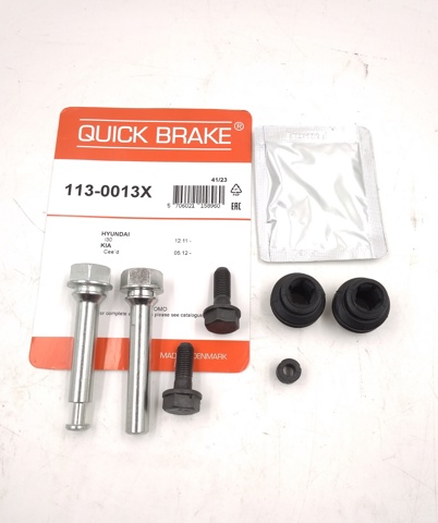 Ремкомплект супорту гальмівного переднього 1130013X QUICK BRAKE