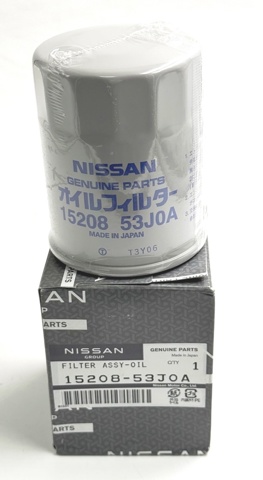 Фільтр масляний, оригінал, nissan micra 1.2, 1.4 2002-2012 oem 1520853j0a