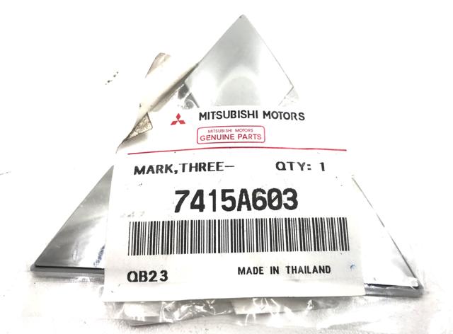 Емблема решітки радіатора 7415A603 MITSUBISHI