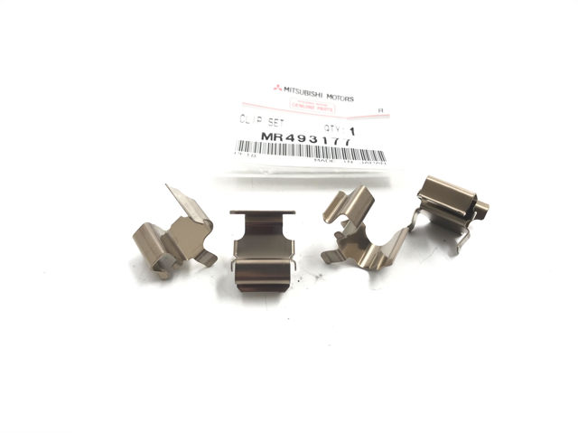 Комплект пружинок кріплення дискових колодок, задніх MR493177 MITSUBISHI