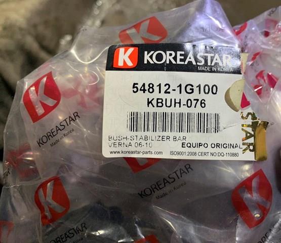 Втулка стабілізатора переднього KBUH076 KOREASTAR