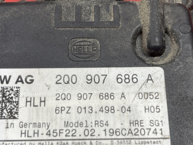 Датчик контролю мертвої зони, задній 2Q0907686A VAG