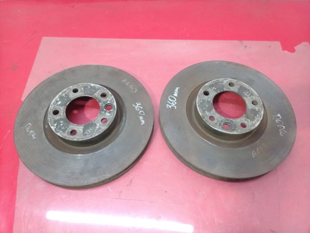 Гальмо дискове переднє 7P5615302K PORSCHE