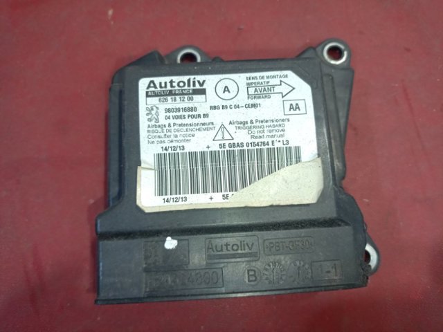 Блок управління airbag 9803916880 PEUGEOT
