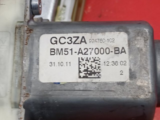 Механізм стеклопод'емника двері задньої, правої BM51A27000BA FORD