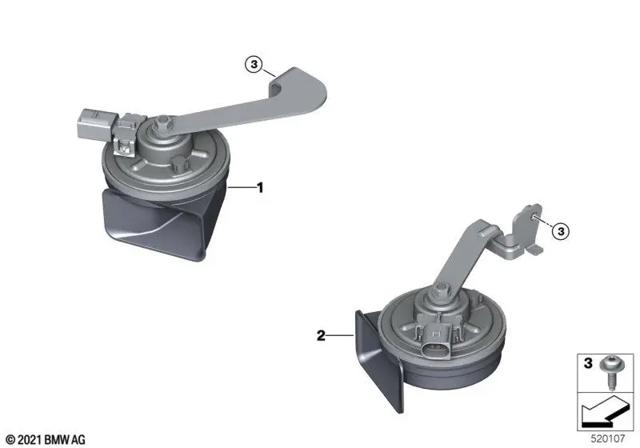 Клаксон 61338496204 BMW