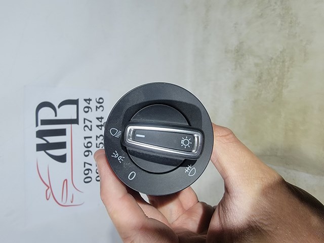 Перемикач світла фар, на "торпедо" 5G0941431BG VAG