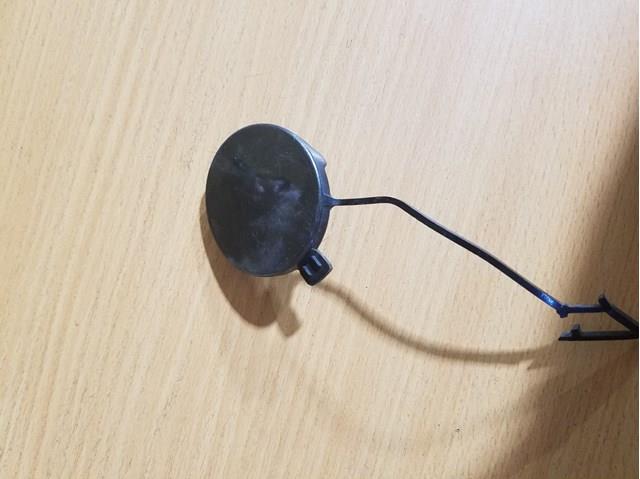 Заглушка бампера буксирувального гака, передні праві 760807156 VAG