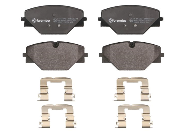 Комплект задніх колодок P44032 BREMBO