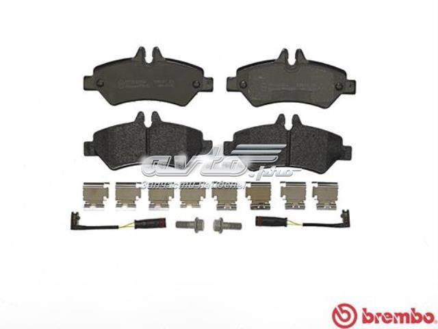 Колодки гальмові задні, дискові P50084 BREMBO