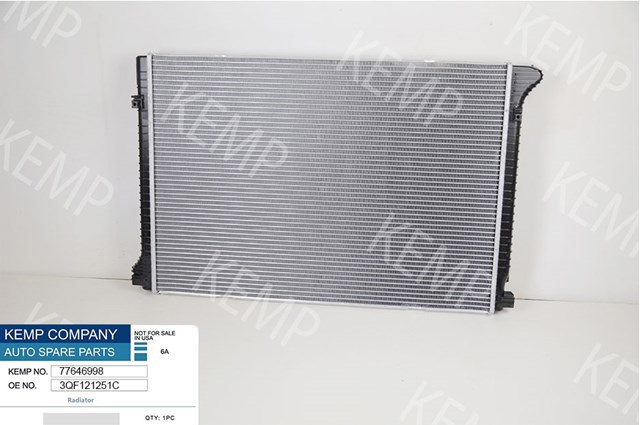 Радіатор водяний 77646998 KEMP