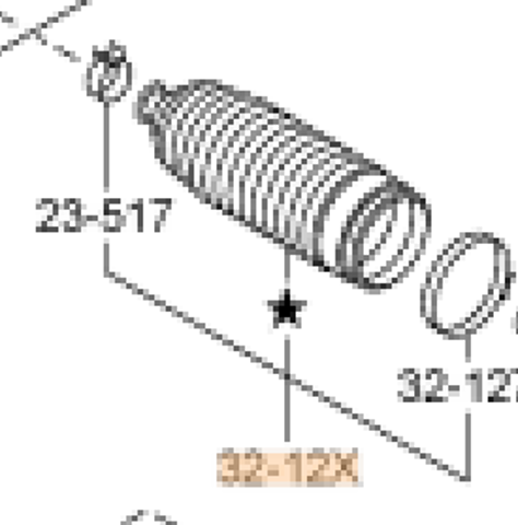 Пильник рейки KD313212X MAZDA