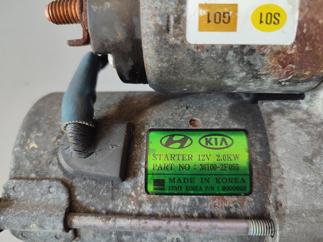 Стартер 361002F055 HYUNDAI