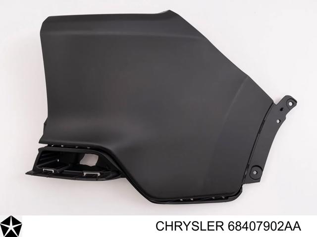 Кут бампера заднього правий 68407902AA CHRYSLER