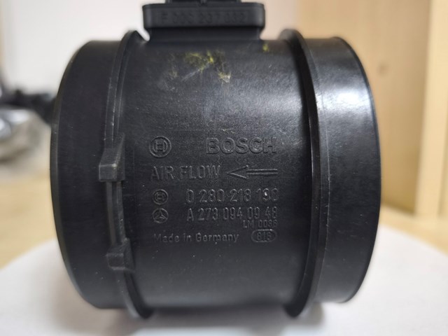 Датчик потоку (витрати) повітря, витратомір MAF - (Mass Airflow) 0280218190 BOSCH