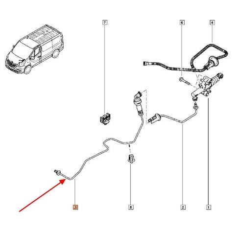 Шланг зчеплення 308513781R RENAULT