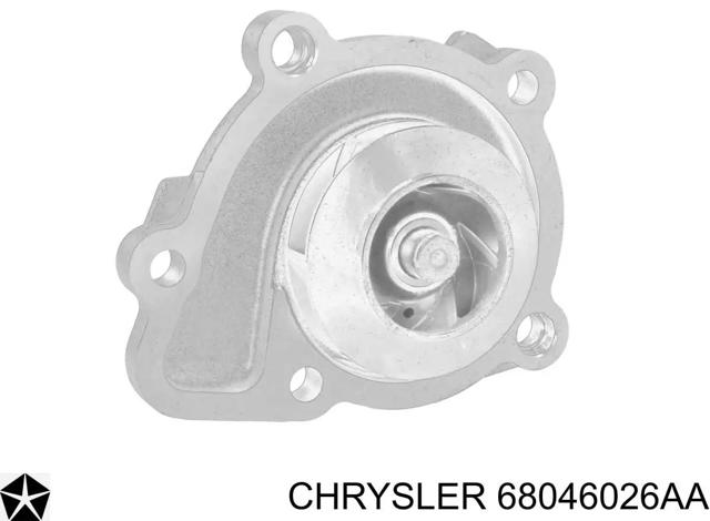 Водяний насос 68046026AA CHRYSLER