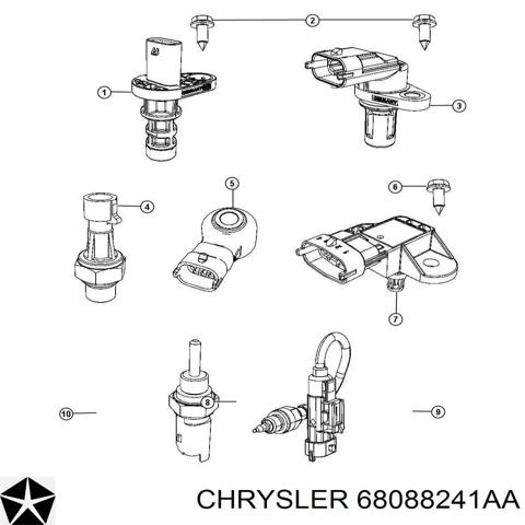 Датчик температури масла двигуна 68088241AA CHRYSLER