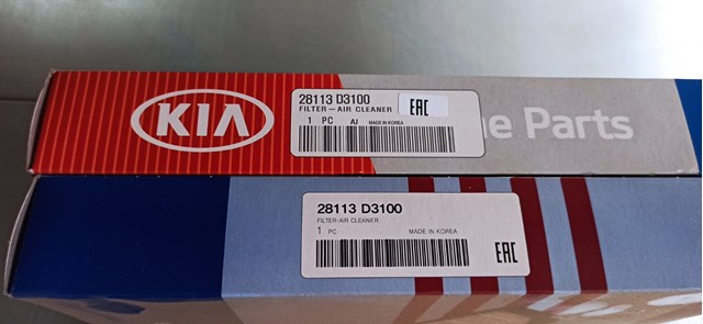 Елемент повітряного фільтра 28113D3100 HYUNDAI