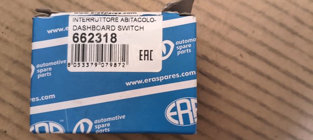 Контакти замку запалювання 662318 ERA