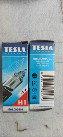 Лампочка галогенна B10301 TESLA