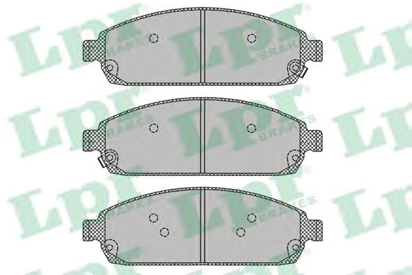Тормозні колодки 05P1403 LPR
