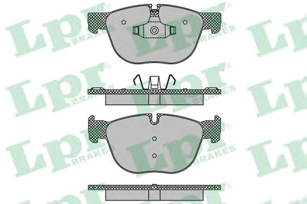 Передні гальмівні колодки 05P1496 LPR
