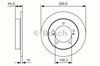 Гальмо дискове переднє 0986479B09 BOSCH