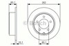 Диск гальмівний задній 0986479R05 BOSCH