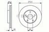 Диск гальмівний передній 0986479R45 BOSCH