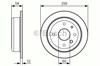 Диск гальмівний задній 0986479T52 BOSCH