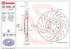 Гальмо дискове переднє 0993652X BREMBO