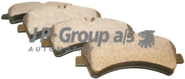 Задні гальмівні колодки 1163705710 JP GROUP
