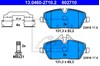 Колодки гальмівні дискові комплект 13046027102 ATE