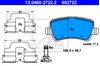 Комплект задніх колодок 13046027222 ATE