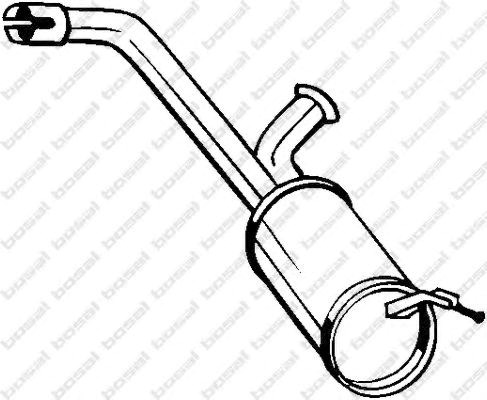 Вихлоп 135099 BOSAL