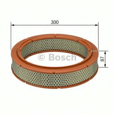 Bosch s9080 фільтр повітряний volga db w123 24/3,0d/td (30087) 1 457 429 080