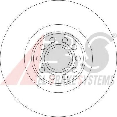 Гальмо дискове переднє 16929 ABS