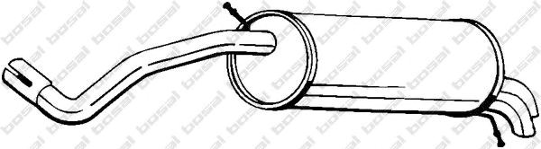 Вихлоп 220035 BOSAL