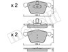 Колодки передні 2205991 METELLI