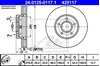 Гальмо дискове переднє 24012501171 ATE